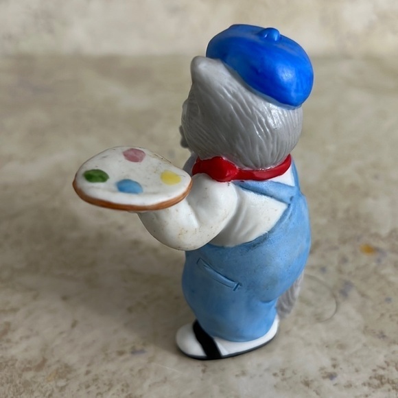 Vintage Schmid Kitty Cucumber Figurine Albert Artist 1990 - Picture 5 of 6